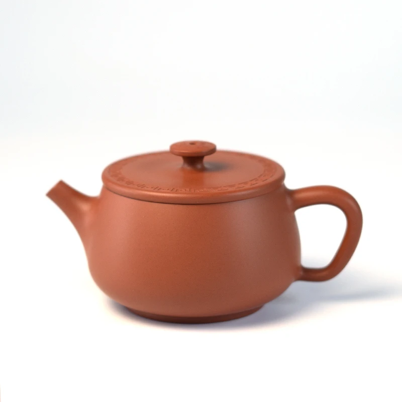 罐存茶山云水山涧建水紫陶精品大口汉瓦茶壶