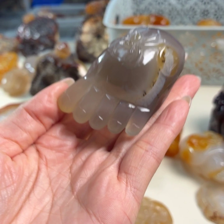 玛瑙/玉髓吊坠(不含链)未镶嵌