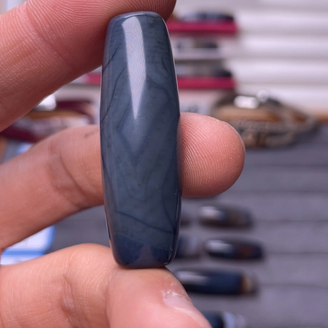 代***l玛瑙/玉髓合金颈饰