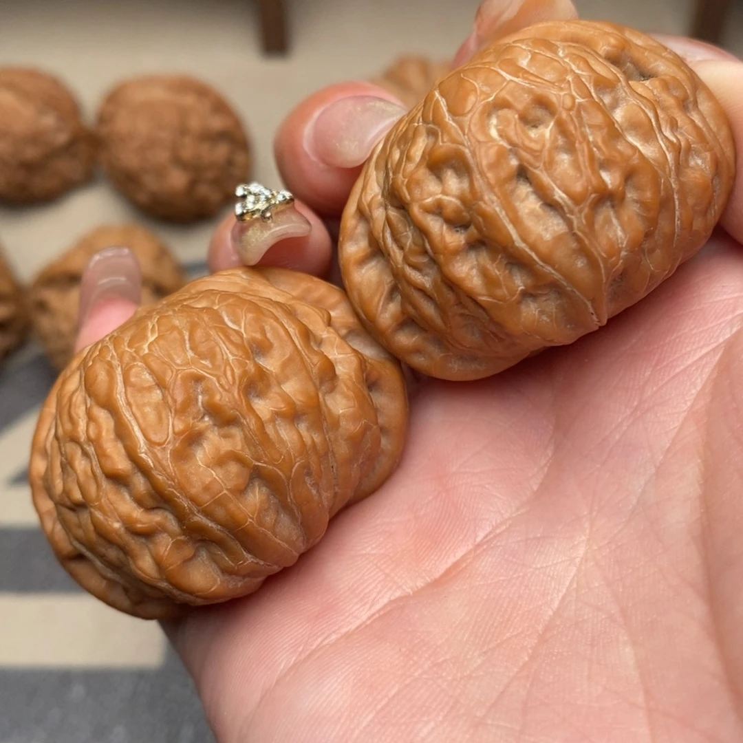 文玩核桃把件铁锤41 S8号