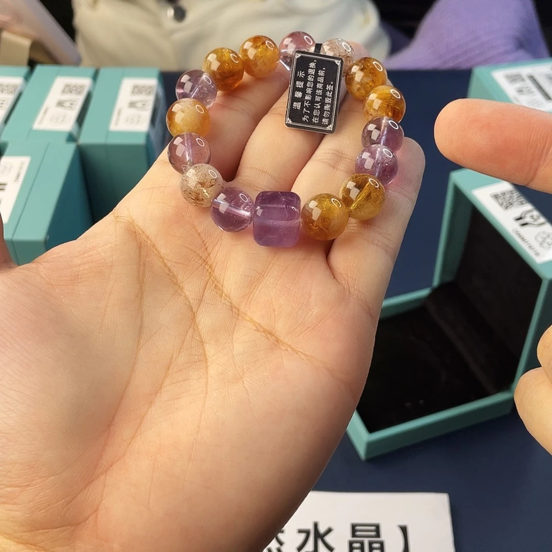 银S925镶嵌水晶手链