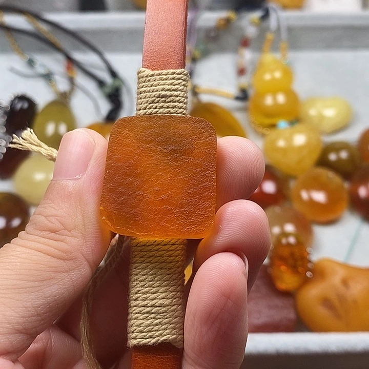 裸石琥珀未镶嵌琥珀蜜蜡