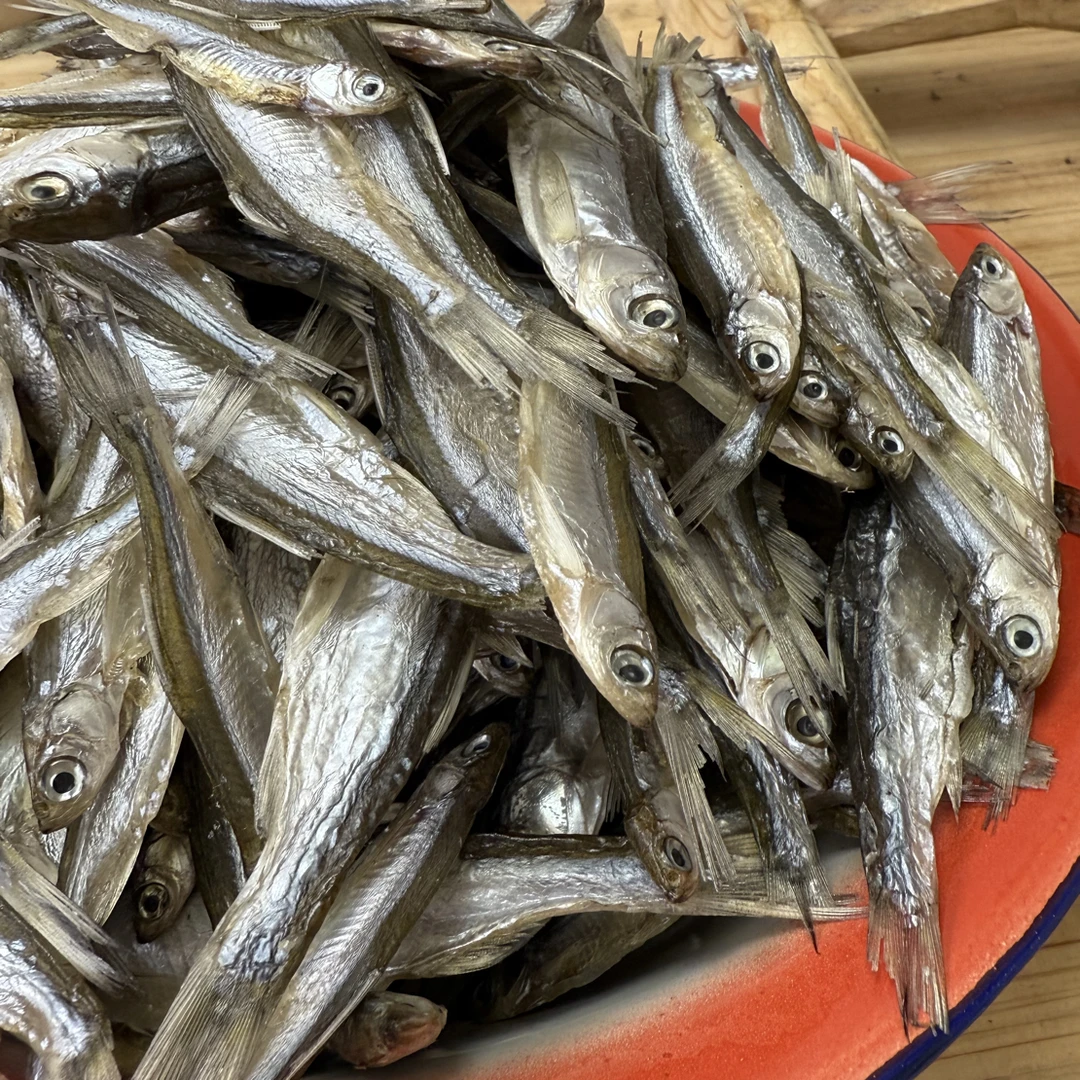 大别山农家腌制小咸鱼干刁子鱼干