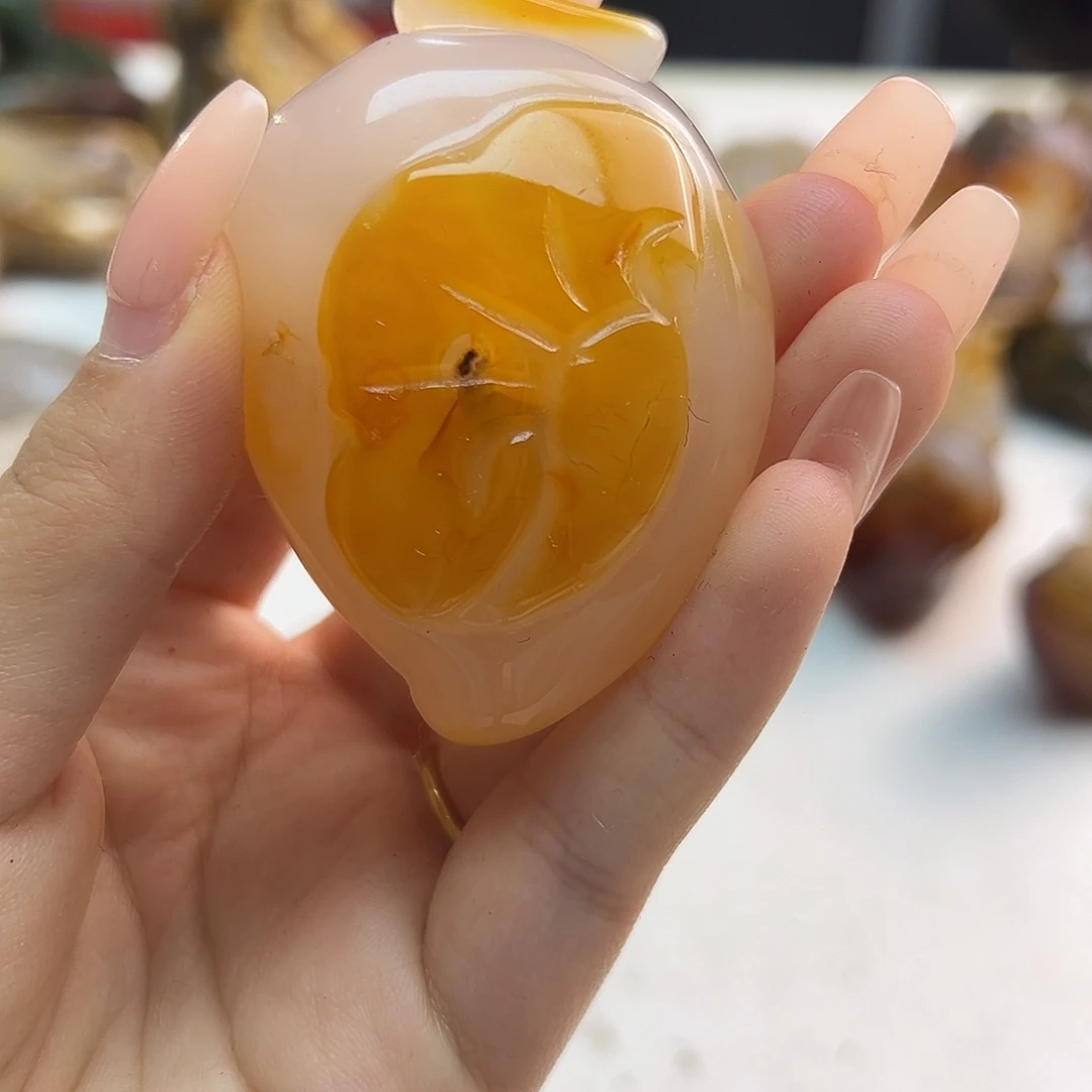 玛瑙/玉髓合金颈饰