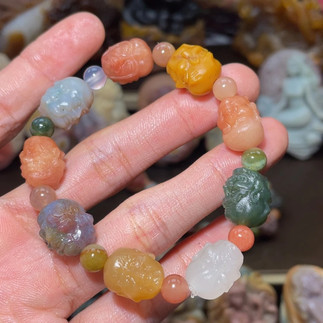 未镶嵌手串石英质玉