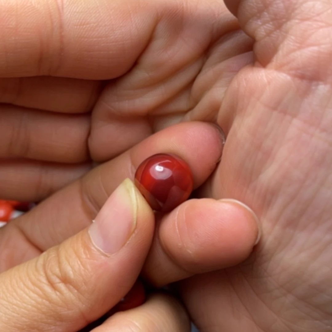 【闪购商品】南红玛瑙手串13 90*3未镶嵌人**途