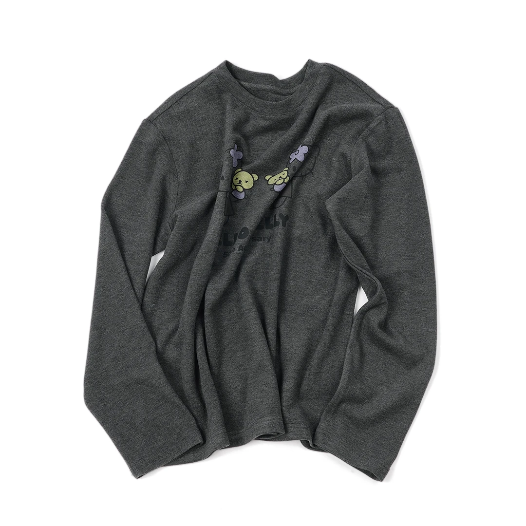 【圆领小猫长袖T恤】CXAL4C184