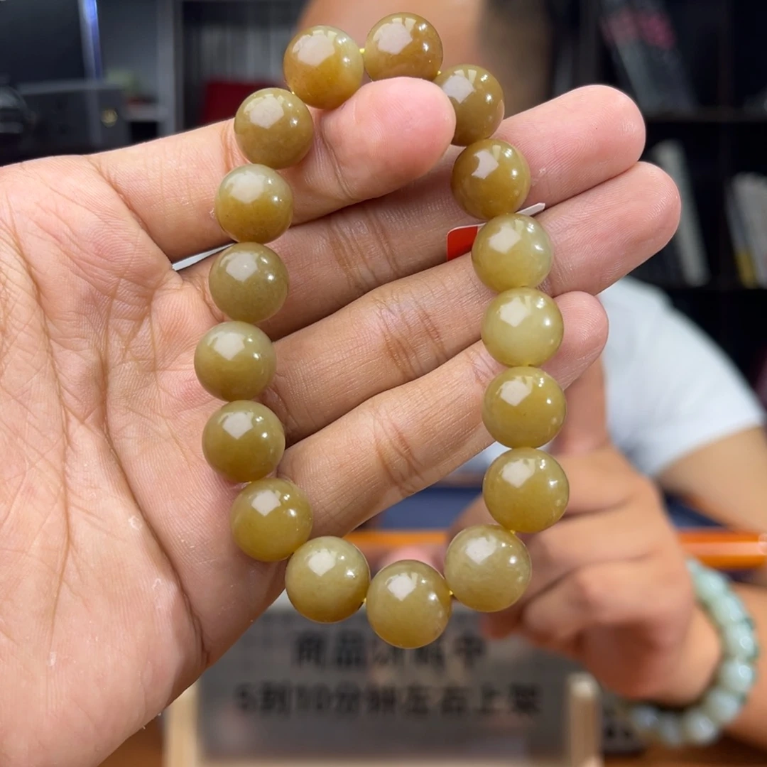 手串未镶嵌和田玉凤*纯天然新疆且末金山卡12