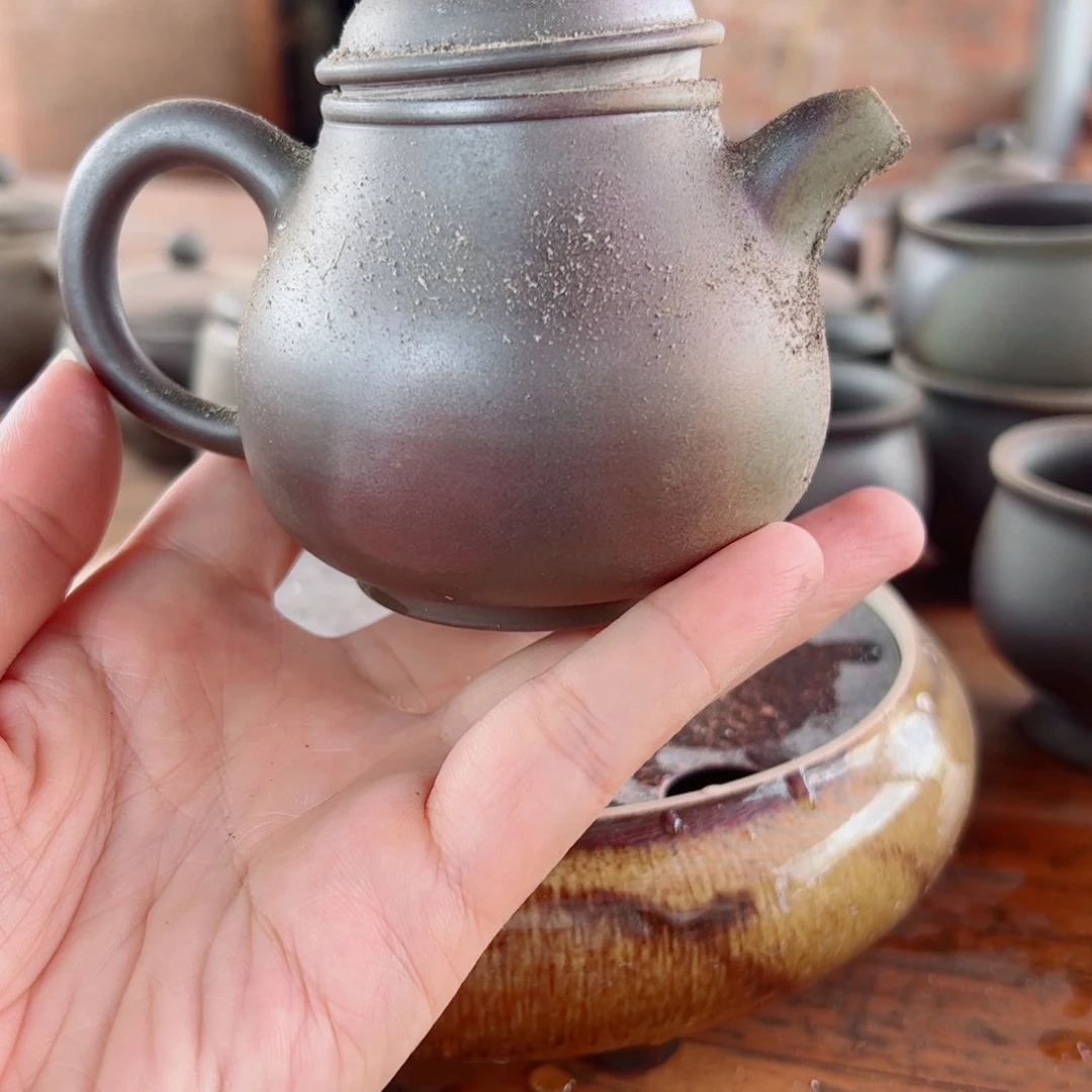 坭兴陶贵台龙窑柴烧茶器A13