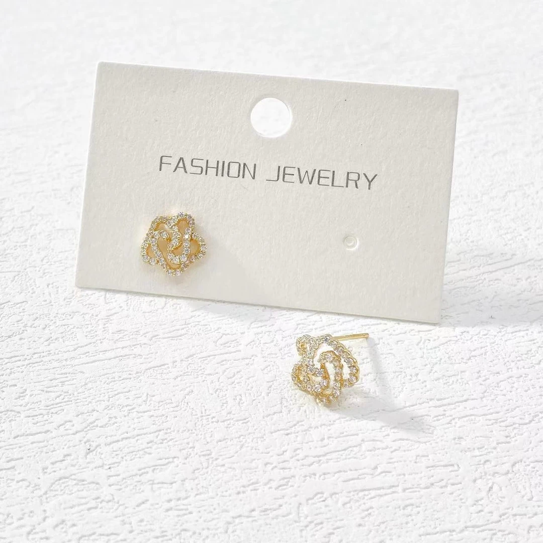 925银耳饰 木木（QA3635）925耳环