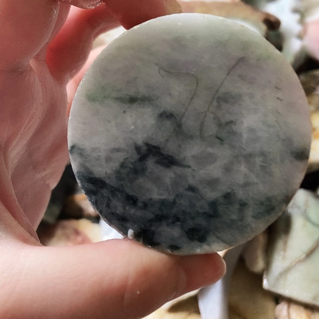 翡翠未镶嵌颈饰天然翡翠