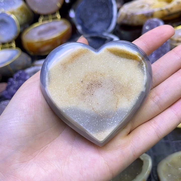 未镶嵌发饰水晶黄软爱心