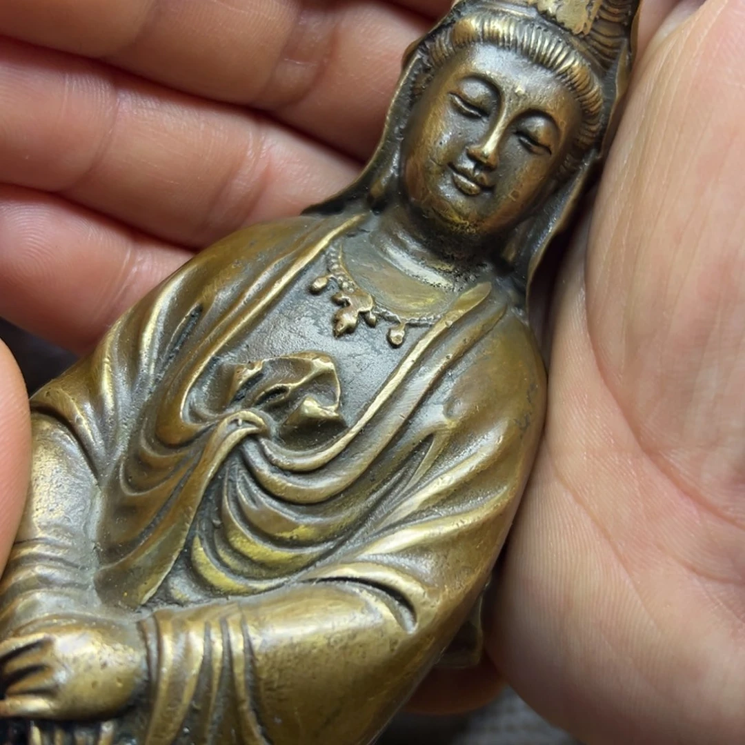 铜摆件欢迎欢迎你