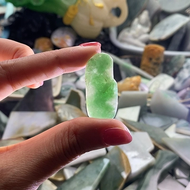 翡翠散珠天然翡翠
