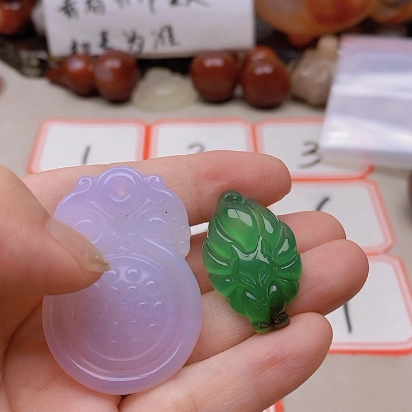 【闪购商品】未镶嵌玛瑙/玉髓珠宝半成品无***1