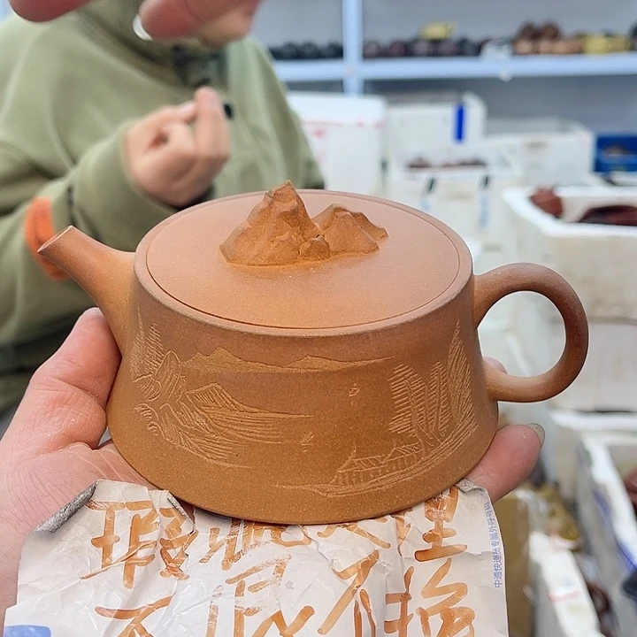 紫砂茶壶宜兴紫砂壶瑕疵