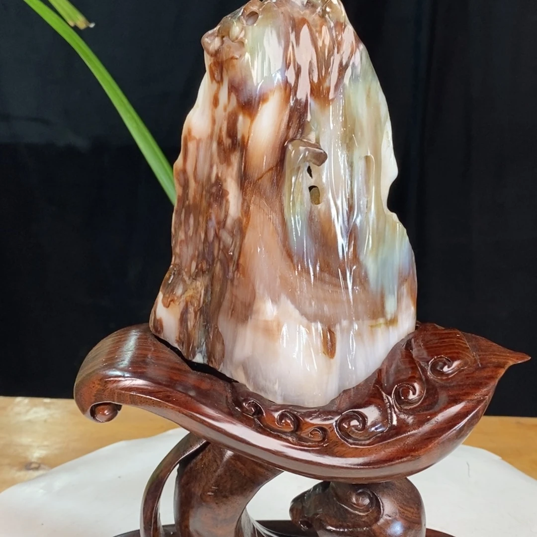 硅化玉未镶嵌珠宝奇石