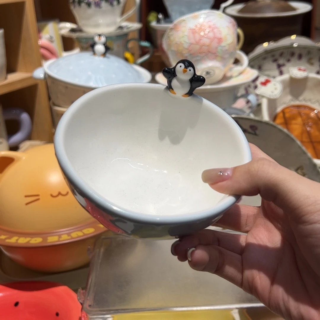小企鹅米饭碗1枚装