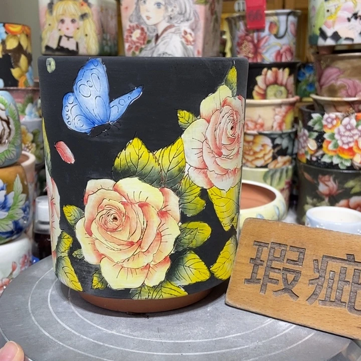 景德镇艺术手绘作品