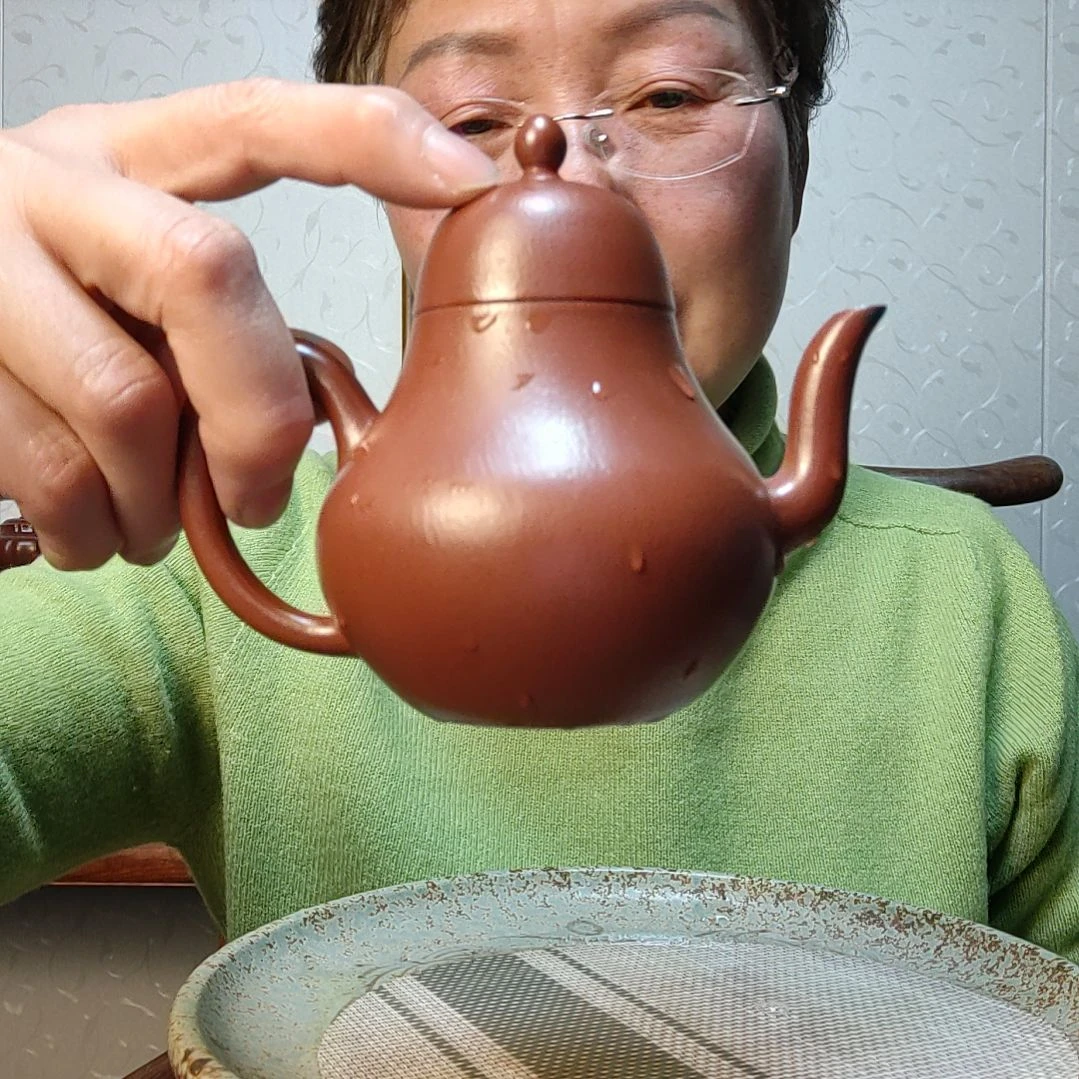 朱泥茶壶大红袍专做思婷