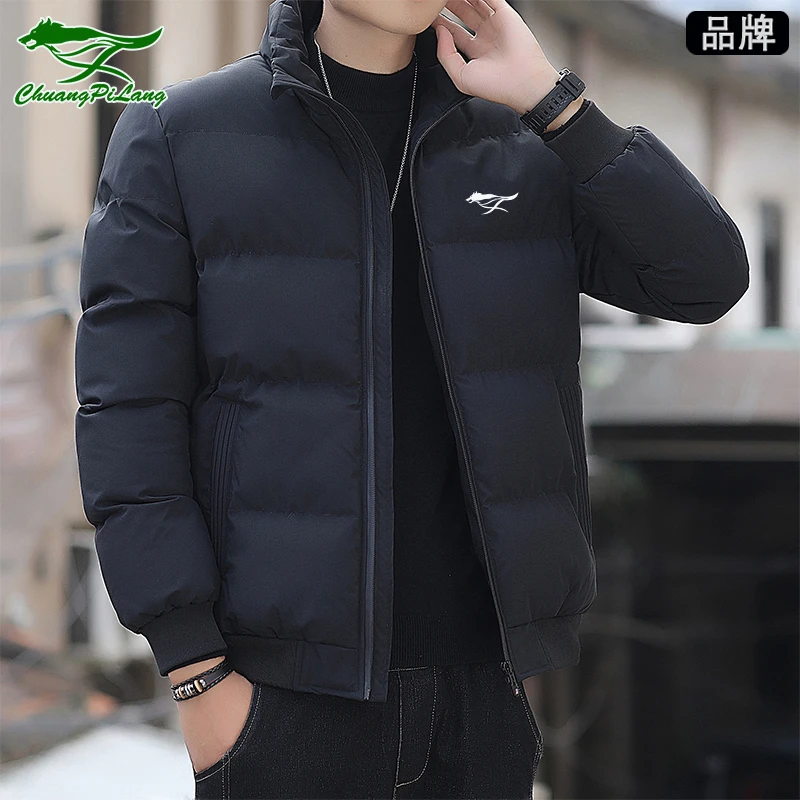 捡漏官方正品棉衣男冬季款加厚防风保暖立领外套潮流大码运动棉服