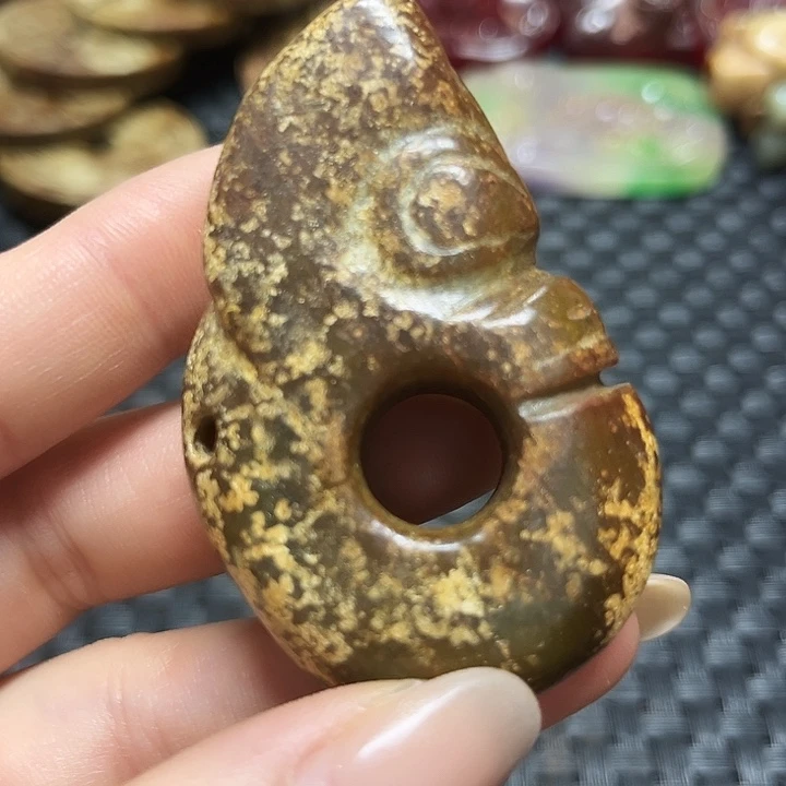 滴血莲花菩提把件