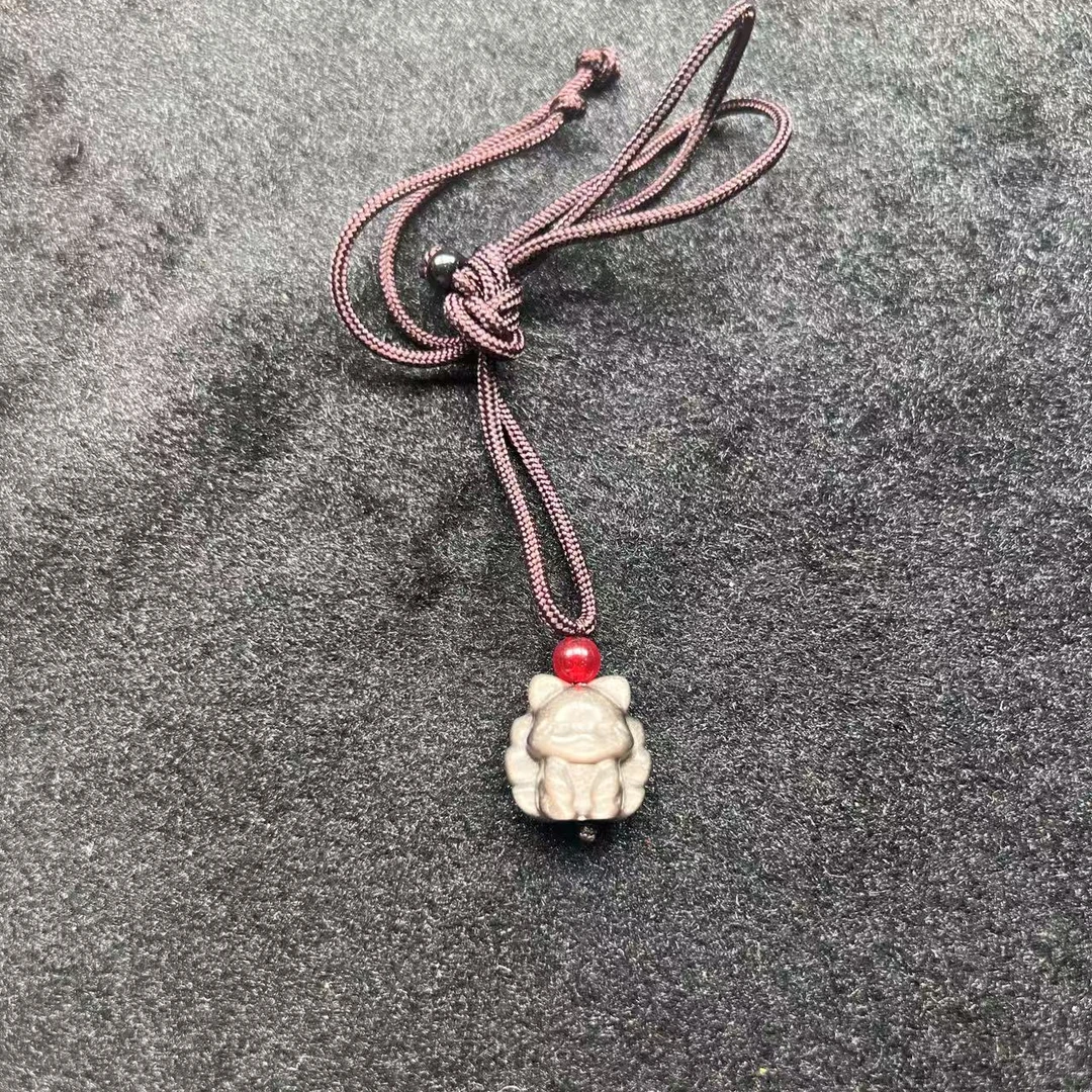 【珠宝少爷】新人福利-黑曜石九尾狐-JY009-多样性发货发一件