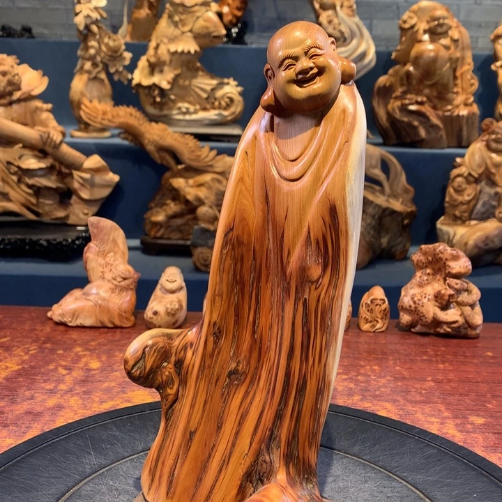 柏木（崖柏）根雕摆件