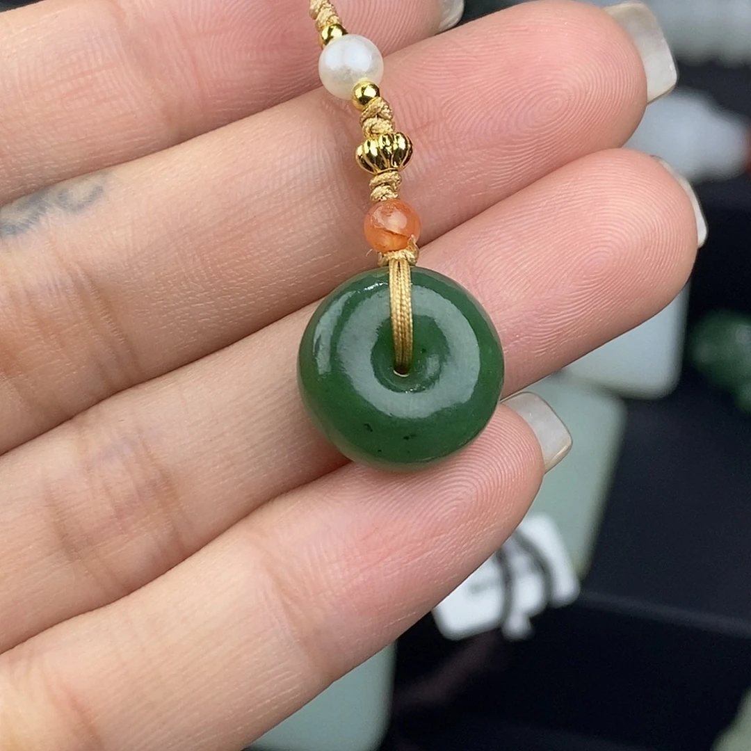 和田玉（碧玉）未镶嵌颈饰