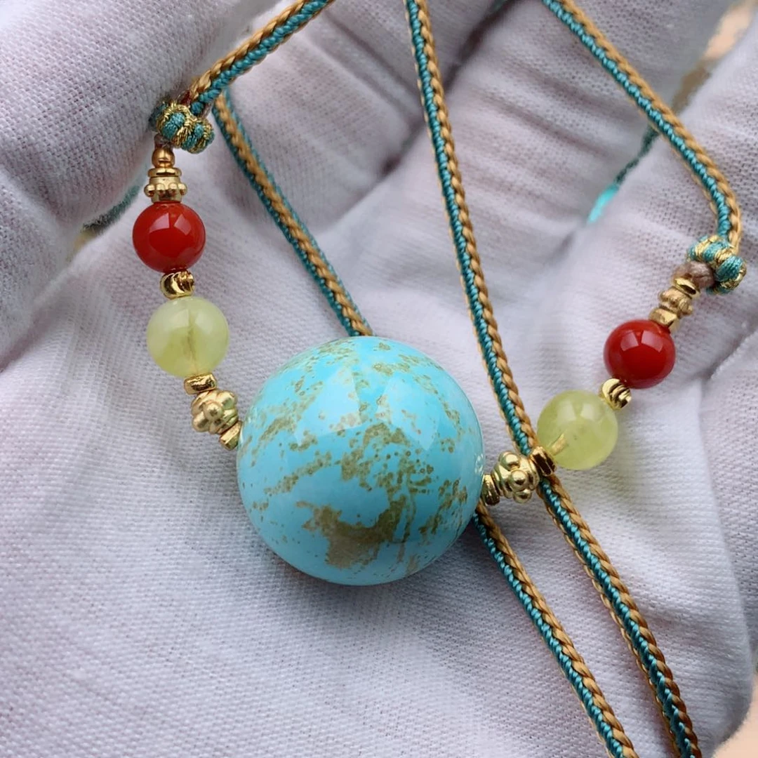 未镶嵌绿松石珠宝奇石