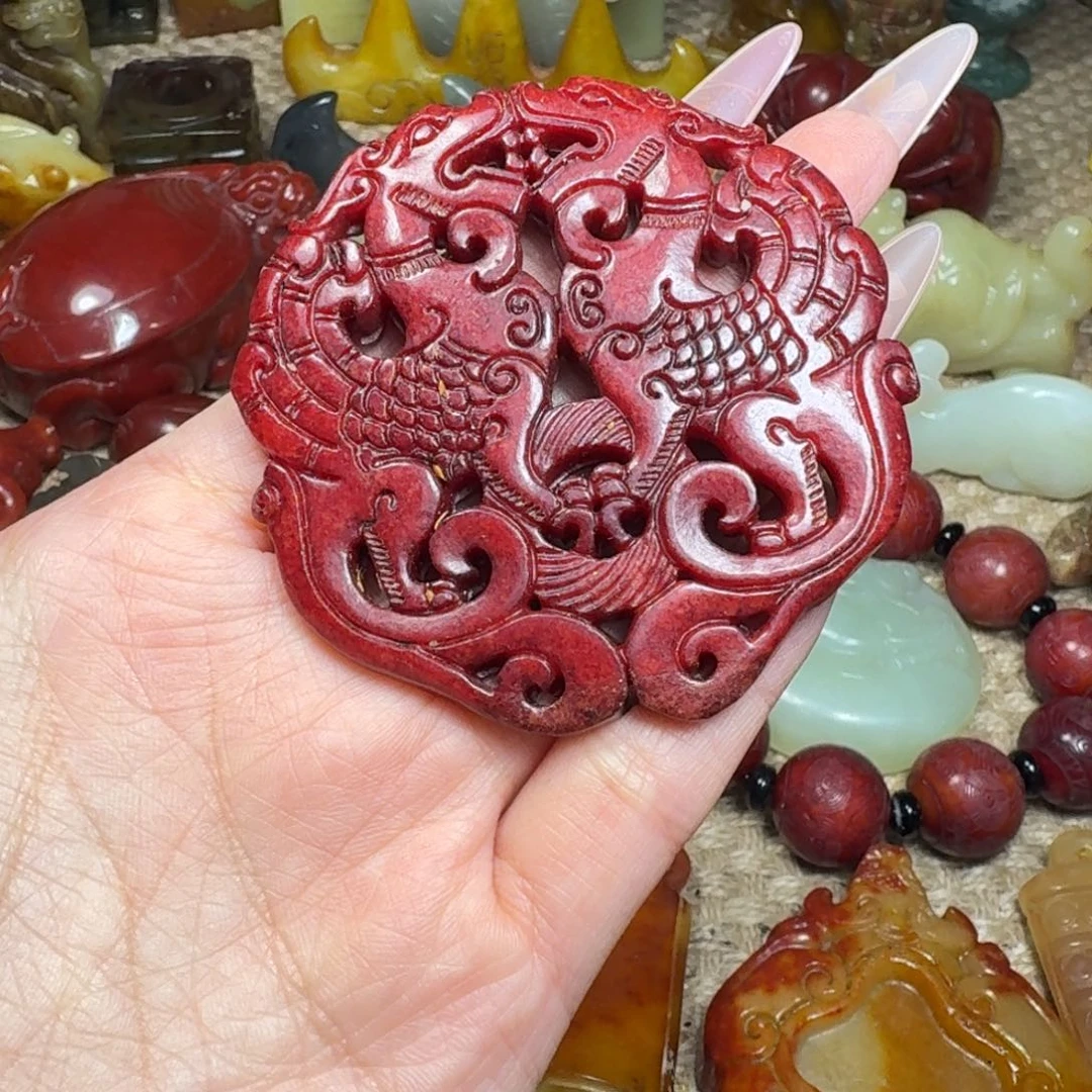 白玉菩提吊坠挂件