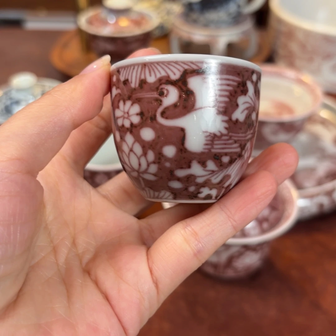 釉里小杯博陵造物