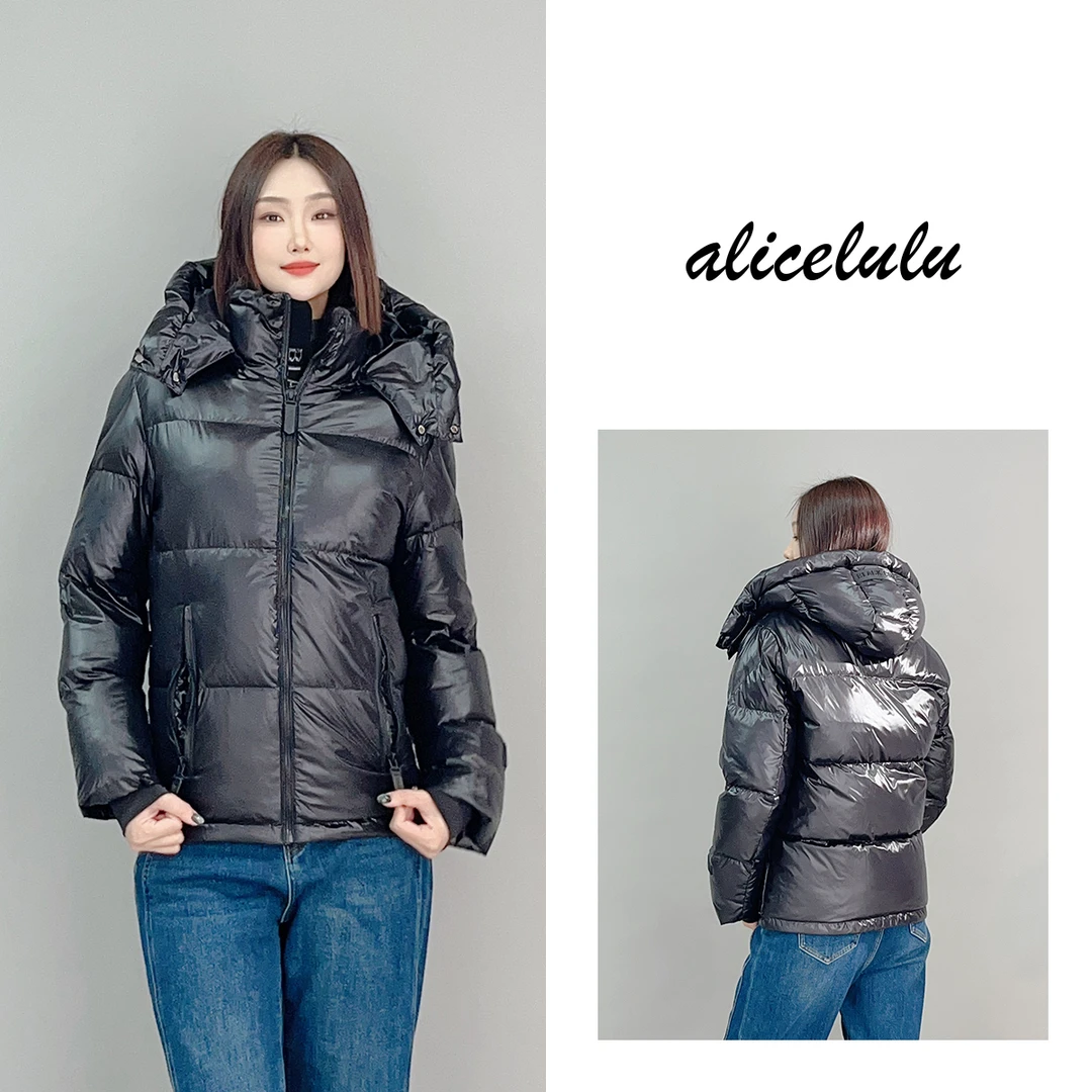 1 ALICE “黑骑士”羽绒服 轻奢鹅绒 时髦亮面 S2141591Tr