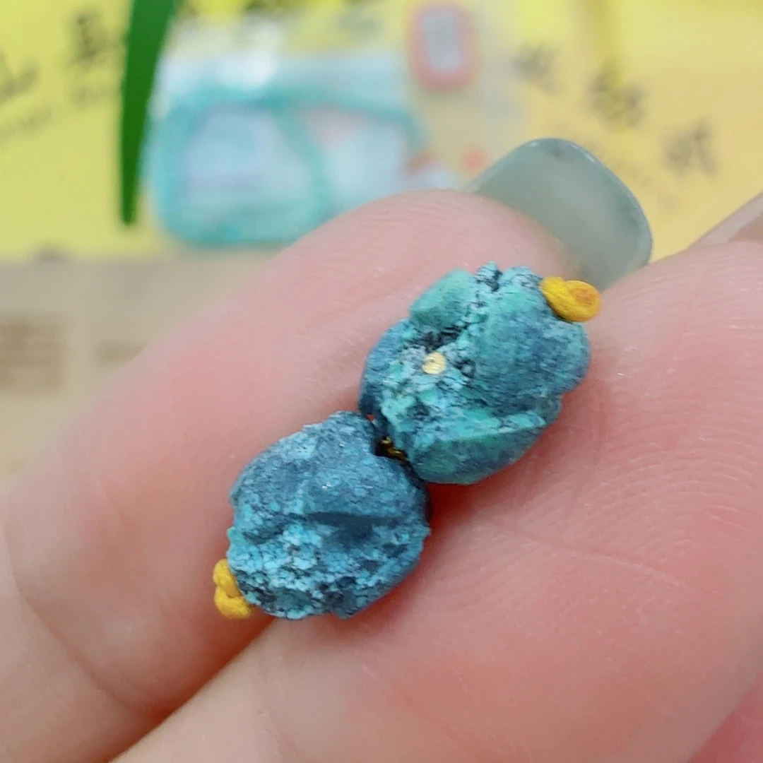 未镶嵌绿松石珠宝奇石