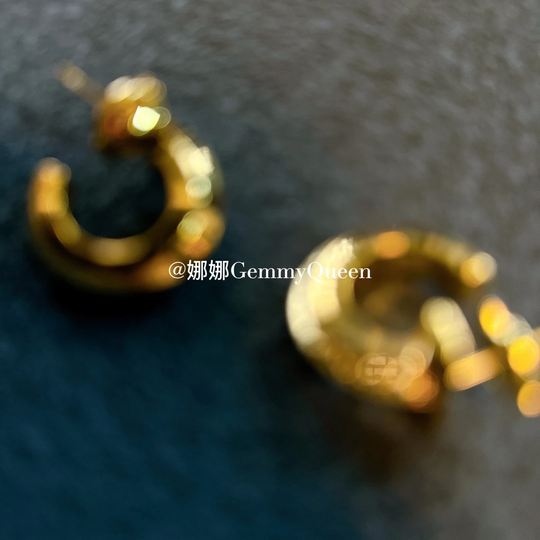 铜合金合成锆石耳饰 娜娜GemmyQueen耳环GQ09486