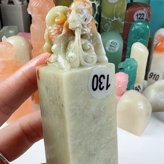 寿山石印石曾**海印石章料…..