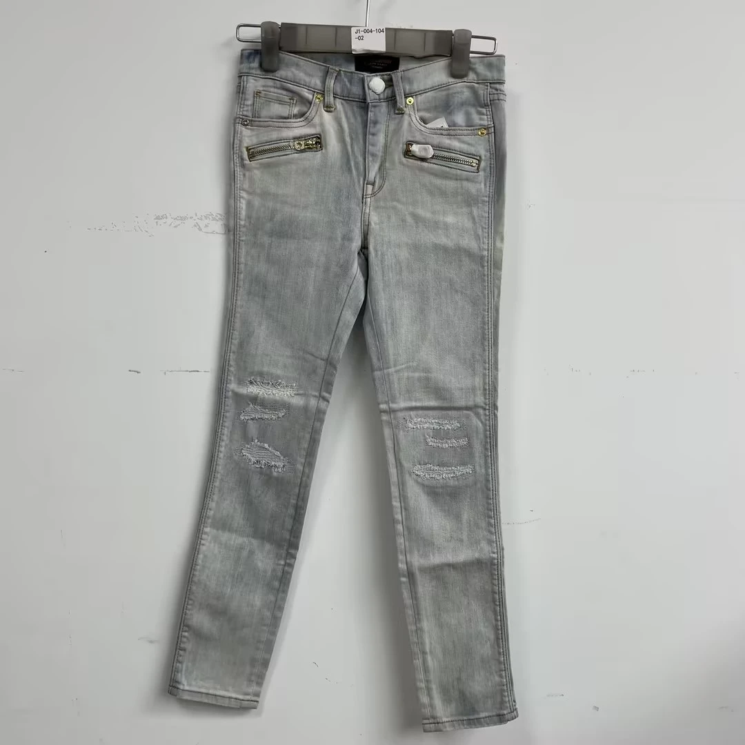 橘子女童牛仔休闲裤-104