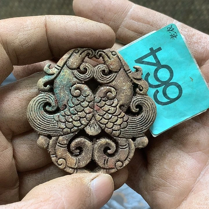 未镶嵌和田玉挂件A****一