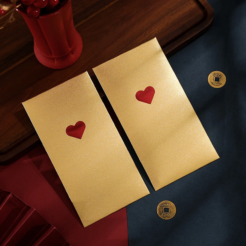 马年新款烫金个性金色时尚通用过年结婚生日加厚春节专用利是封