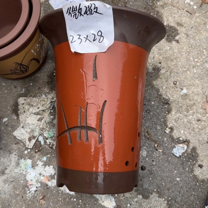 紫砂花盆特价清仓