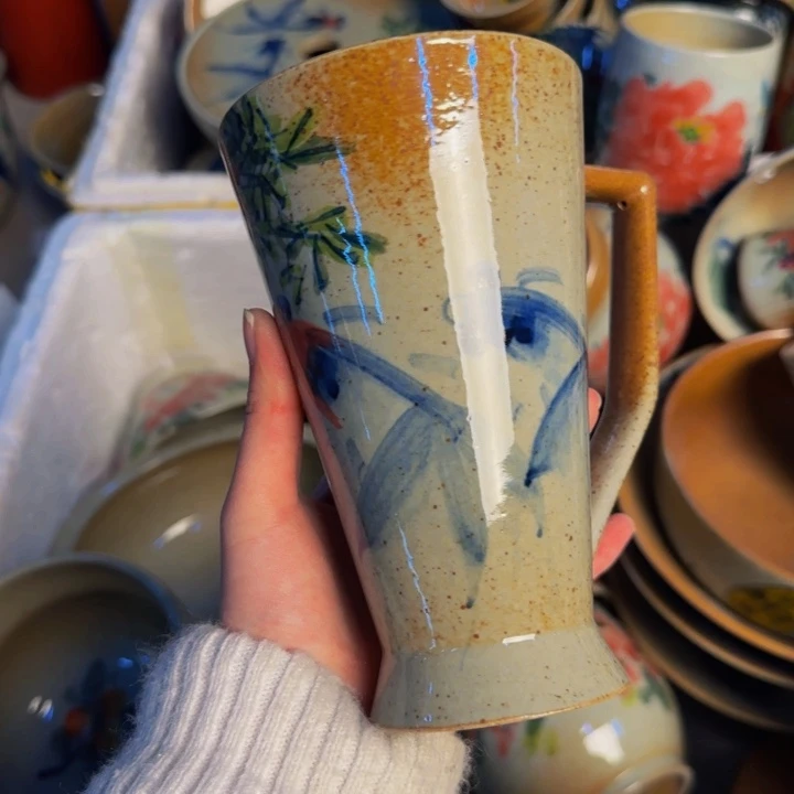 瓷片景德镇陶瓷手工手绘