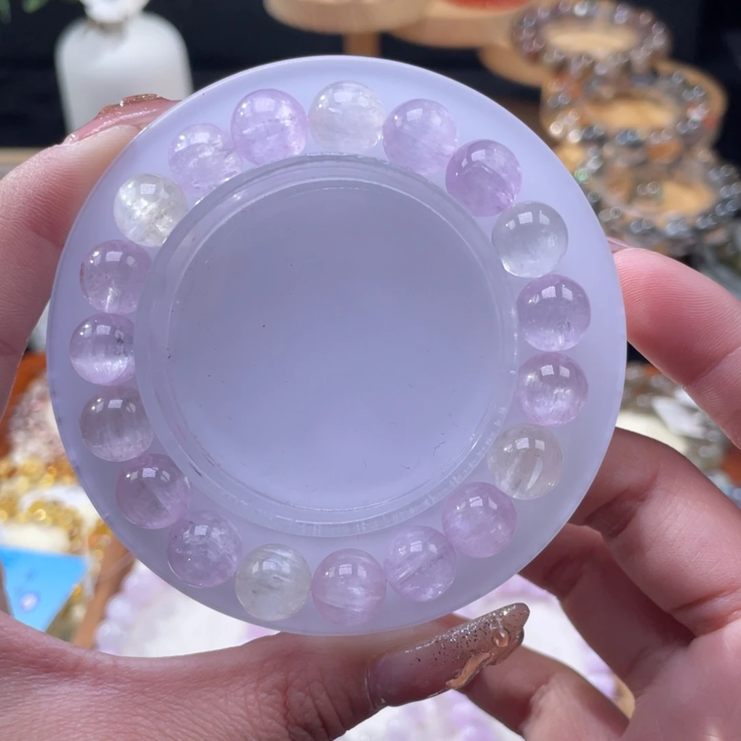 锂辉石手串未镶嵌