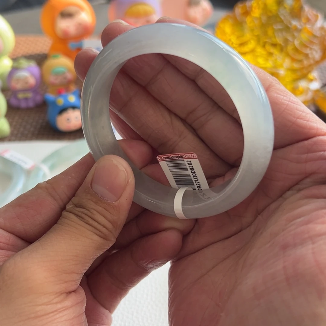 翡翠未镶嵌手镯27号 54.8