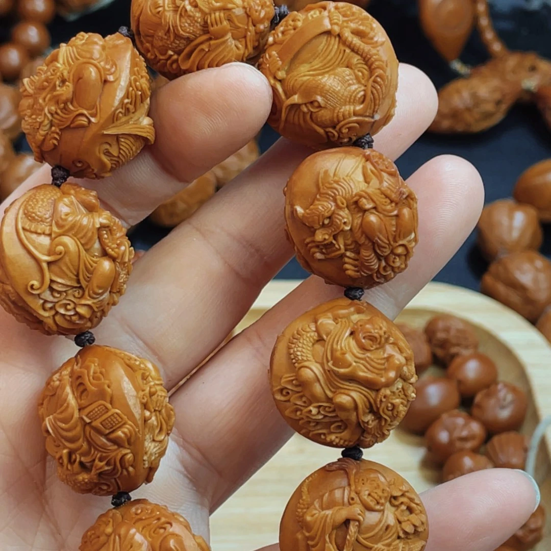 顺***为橄榄核手串/手链十八罗汉