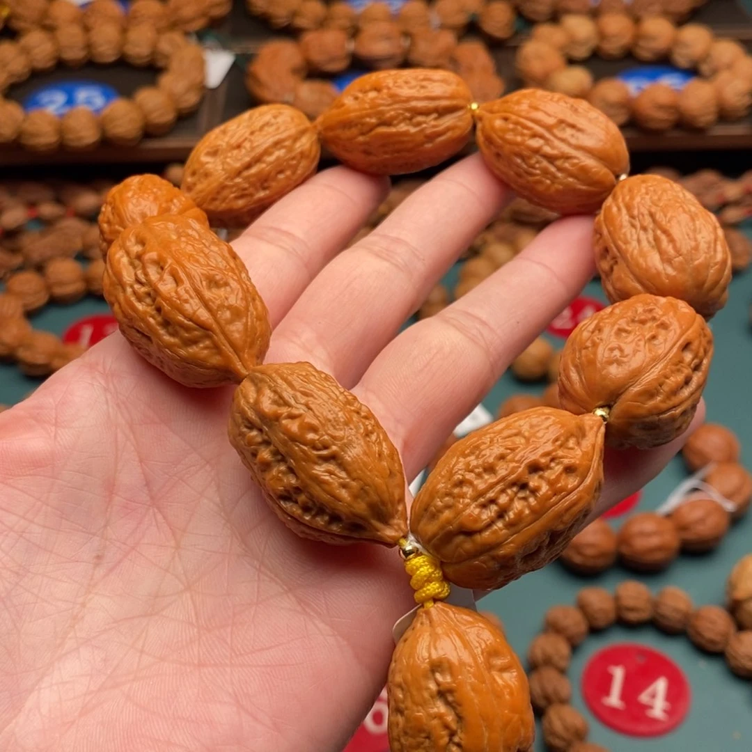 文玩核桃手串21尺寸大枣