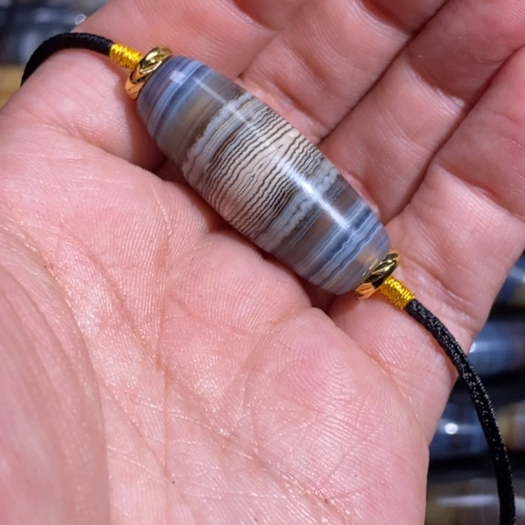 培***咸玛瑙/玉髓未镶嵌颈饰