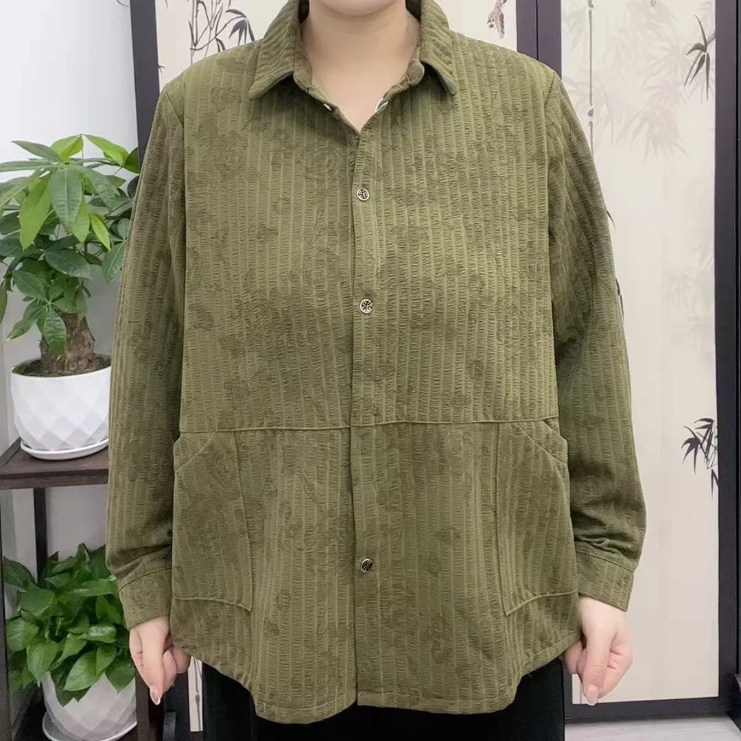 8051新品竖纹小众高级设计感衬衫