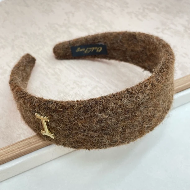 H字母咖色发箍MM124 MM