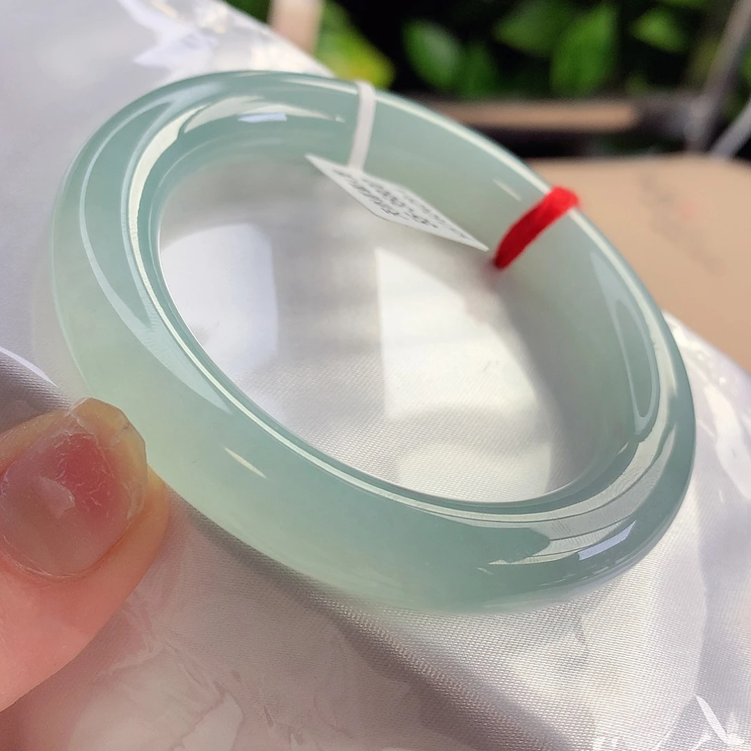 未镶嵌手镯翡翠天然A货翡翠55-56细节控放心入o颗粒13号