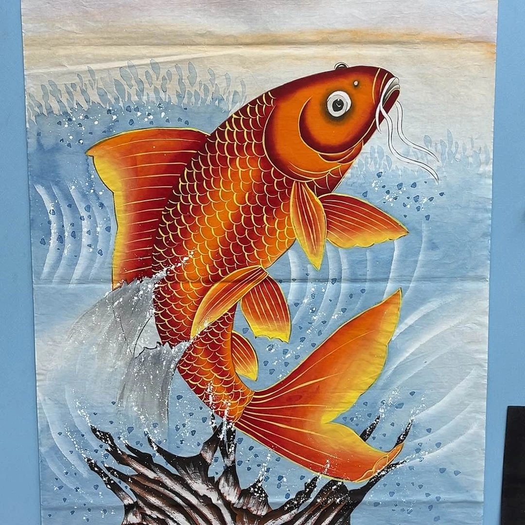 风***起国画青衿美术馆国画作品